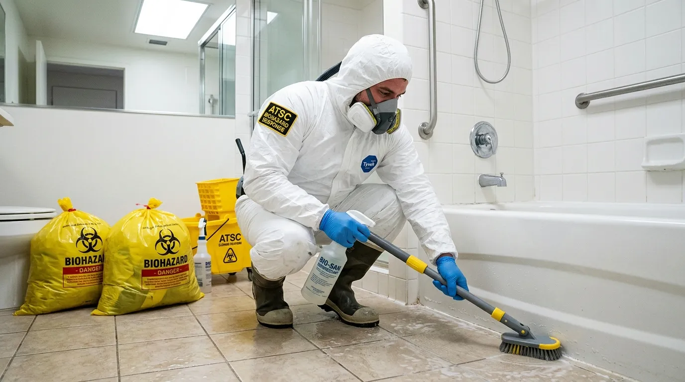 Decontamination equipment deployed for Blood Cleanup in Blauvelt